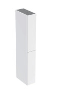 Пенал для ванної підвісної Geberit 24х48х180 см ДСП білий матовий 503.011.01.3