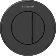 Сливной механизм дистанционного управления смыва Geberit пневматический пластик черный матовый 116.056.16.1