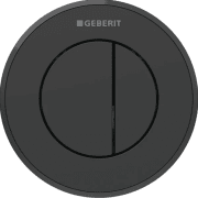 Сливной механизм дистанционного управления смыва Geberit пневматический пластик черный матовый 116.056.16.1