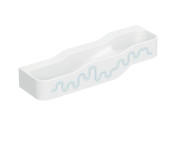 Дитяча раковина Geberit Bambini 140х39 см із трьома зонами Varicor білий альпійський декор синій океан/блакитний 502.975.SX.2