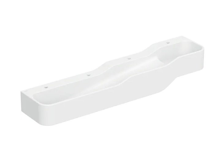 Дитяча раковина Geberit Bambini 180х39 см із чотирма зонами Varicor білий альпійський 502.977.00.1