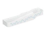 Детская раковина Geberit Bambini 180х39 см с четырьмя зонами Varicor белый альпийский декор синий океан/голубой 502.977.SX.1