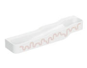 Дитяча раковина Geberit Bambini 180х39 см із чотирма зонами Varicor білий альпійський декор карміново-червоний/помаранчевий 502.977.FY.2