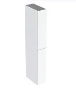 Пенал для ванной Geberit подвесной 24х48х180 см ДСП белый глянцевый 503.011.01.1