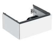 Тумба под раковину Geberit One 59,2x47 см ДСП белый матовый 505.071.00.2