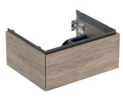 Тумба под раковину Geberit One 59,2x47 см ДСП орех темный 505.071.00.6