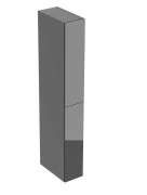 Пенал для ванної підвісної Geberit 24х48х180 см ДСП лава матовий/скло глянсове 503.011.JK.2