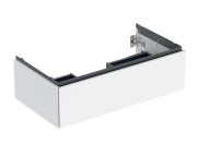 Тумба под раковину Geberit One 88,8x47 см ДСП белый матовый 505.073.00.2