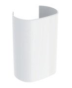 Декоративная панель для сифона для раковины Geberit One нержавеющая сталь белый 505.058.01.1