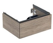 Тумба под раковину Geberit One 59,2x47 см ДСП орех темный 505.071.00.6