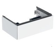Тумба під раковину Geberit One 74x47 см ДСП білий матовий 505.072.00.2
