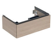 Тумба під раковину Geberit One 74x47 см ДСП дуб 505.072.00.5