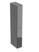 Пенал для ванної підвісної Geberit 24х48х180 см ДСП лава матовий/скло глянсове 503.011.JK.2