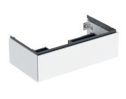 Тумба під раковину Geberit One 88,8x47 см ДСП білий глянсовий 505.073.00.1