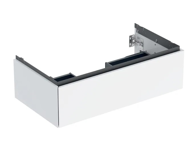 Тумба под раковину Geberit One 88,8x47 см ДСП белый матовый 505.073.00.2