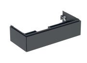 Тумба под раковину Geberit One 103,6x47 см ДСП черный матовый 505.074.00.8