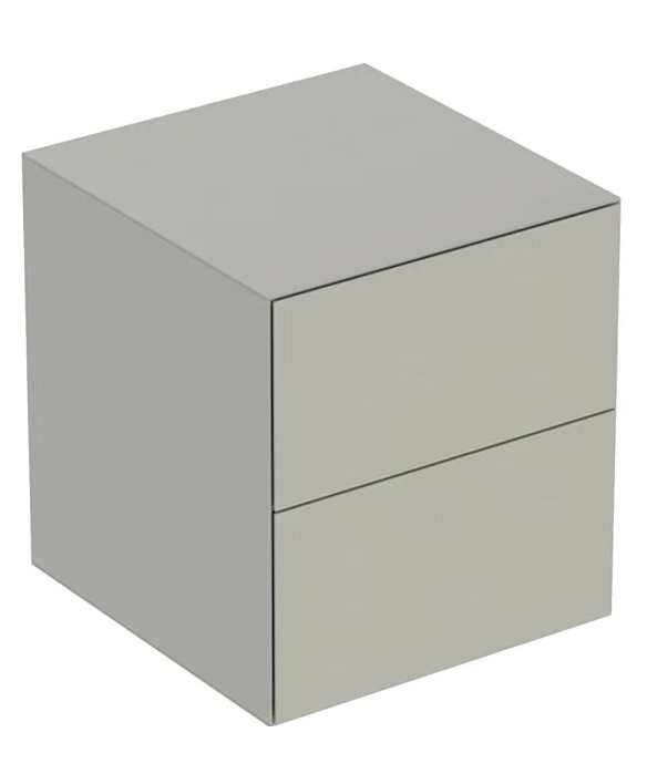 Шкафчик для ванной Geberit One подвесной 45х47 см ДСП серовато-бежевый 505.077.00.7