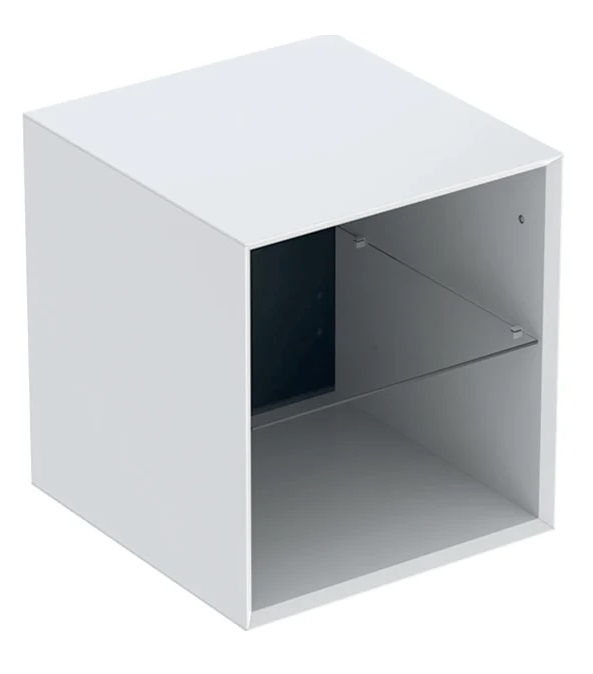 Стеллаж для ванной комнаты Geberit One 45х47 см ДСП белый матовый 505.079.00.2