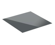 Столешница для шкафчика и бокового элемента Geberit One 45х46,5 см стекло лава 505.082.00.2