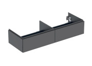 Тумба под раковину Geberit One 133,2x47 см ДСП лава 505.076.00.3