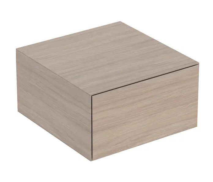 Шафка для ванної Geberit One підвісна 45х47 см ДСП дуб 505.078.00.5