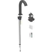 Смеситель для раковины Geberit Piave питание от генератора для функционального блока скрытого монтажа латунь черный матовый 116.186.14.1