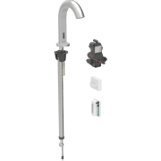 Змішувач для раковини Geberit Piave живлення від генератора для функціонального блока прихованого монтажу латунь нерж сталь матовий 116.186.SN.1