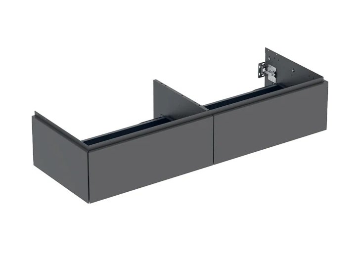 Тумба под раковину Geberit One 133,2x47 см ДСП лава 505.076.00.3