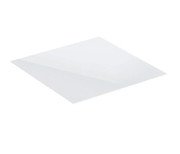 Стільниця для шафки та бокового елемента Geberit One 45х46,5 см скло білий 505.082.00.1