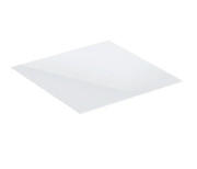 Стільниця для шафки та бокового елемента Geberit One 45х46,5 см скло білий 505.082.00.1