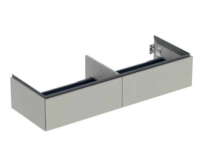 Тумба под раковину Geberit One 133,2x47 см ДСП серовато-бежевый 505.076.00.7