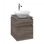 Тумба під раковину Villeroy & Boch Legato 45х55 см з підсвічуванням ДСП кам'яний дуб B566L0RK