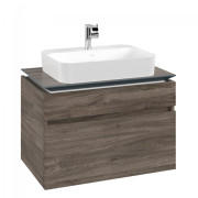 Тумба под раковину Villeroy & Boch Legato 80х55 см ДСП каменный дуб B75400RK
