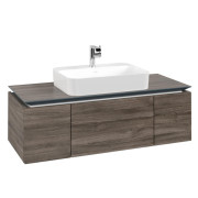 Тумба під раковину Villeroy & Boch Legato 120х38 см ДСП кам'яний дуб B75700RK