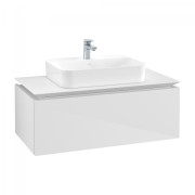Тумба під раковину Villeroy & Boch Legato 100х38 см МДФ/ДСП білий глянсовий B75500DH