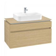 Тумба под раковину Villeroy & Boch Legato 100х55 см ДСП северный дуб B75600VJ