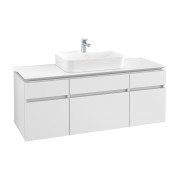 Тумба под раковину Villeroy & Boch Legato 140х55 см ДСП белый матовый B76000MS
