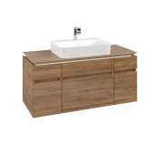 Тумба під раковину Villeroy & Boch Legato 120х55 см ДСП дуб канзас B75800RH