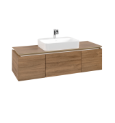 Тумба під раковину Villeroy & Boch Legato 140х38 см ДСП дуб канзас B75900RH