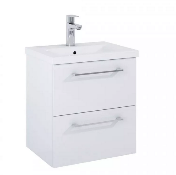 Тумба под раковину Roca Roma Compact 51,5х39,7 см ДСП белый глянец A857951806