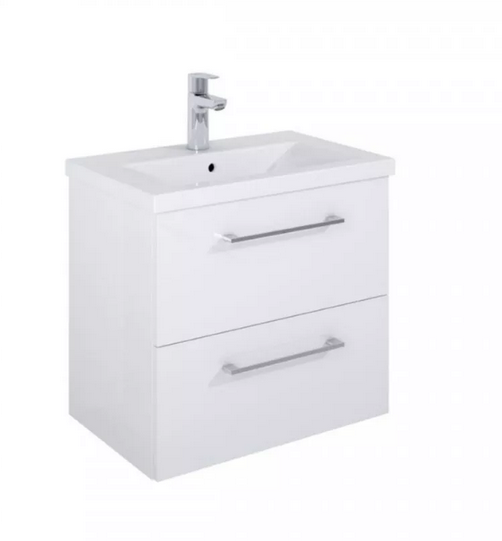 Тумба под раковину Roca Roma Compact 60х38,4 см ДСП белый глянец A857952806