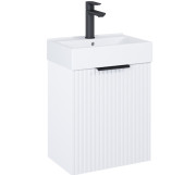 Тумба с раковиной Roca Reef 44,6х30,5 см МДФ белый матовый A852446529