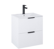 Тумба под раковину Roca Reef 60х45 см МДФ белый матовый A857954529