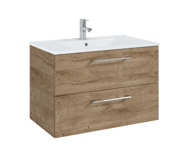 Тумба под раковину Roca Roma 80х45,6 см ДСП дуб Canela A857950808