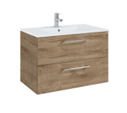 Тумба под раковину Roca Roma 80х45,6 см ДСП дуб Canela A857950808