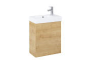Тумба з раковиною Roca Mini-N 45х24,9 см ДСП світлий дуб A852445464