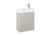 Тумба з раковиною Roca Mini-N 45х24,9 см ДСП димчастий матовий A852445539