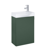 Тумба с раковиной Roca Ravell 45,2х34,1 см ДСП зеленый матовый A852448534