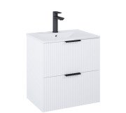 Тумба под раковину Roca Reef 60х45 см МДФ белый матовый A857954529