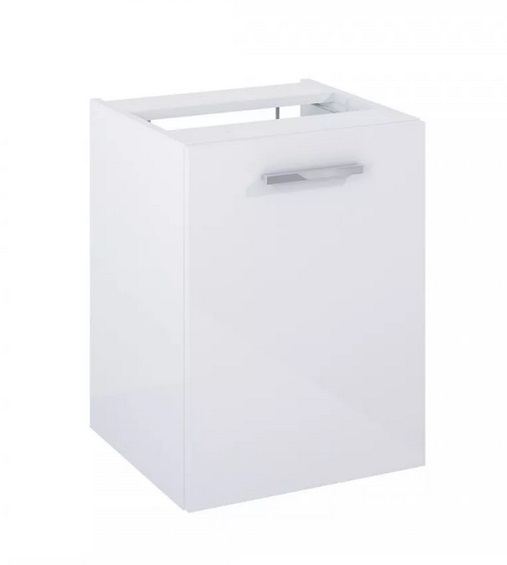 Шафка для ванної Roca Kwadro 40х38,4 см з кошиком ДСП білий глянсовий A857973806